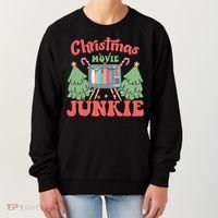 Christmas Movie Junkie Women's Sweatshirt thumb 0