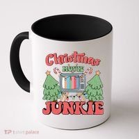 Christmas Movie Junkie Coffee Mug thumb 0