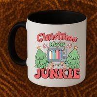 Christmas Movie Junkie Coffee Mug thumb 2