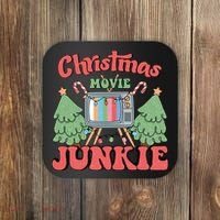 Christmas Movie Junkie Coaster thumb 0
