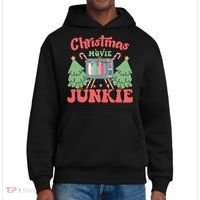 Christmas Movie Junkie District V.I.T. Heavyweight Hoodie thumb 0