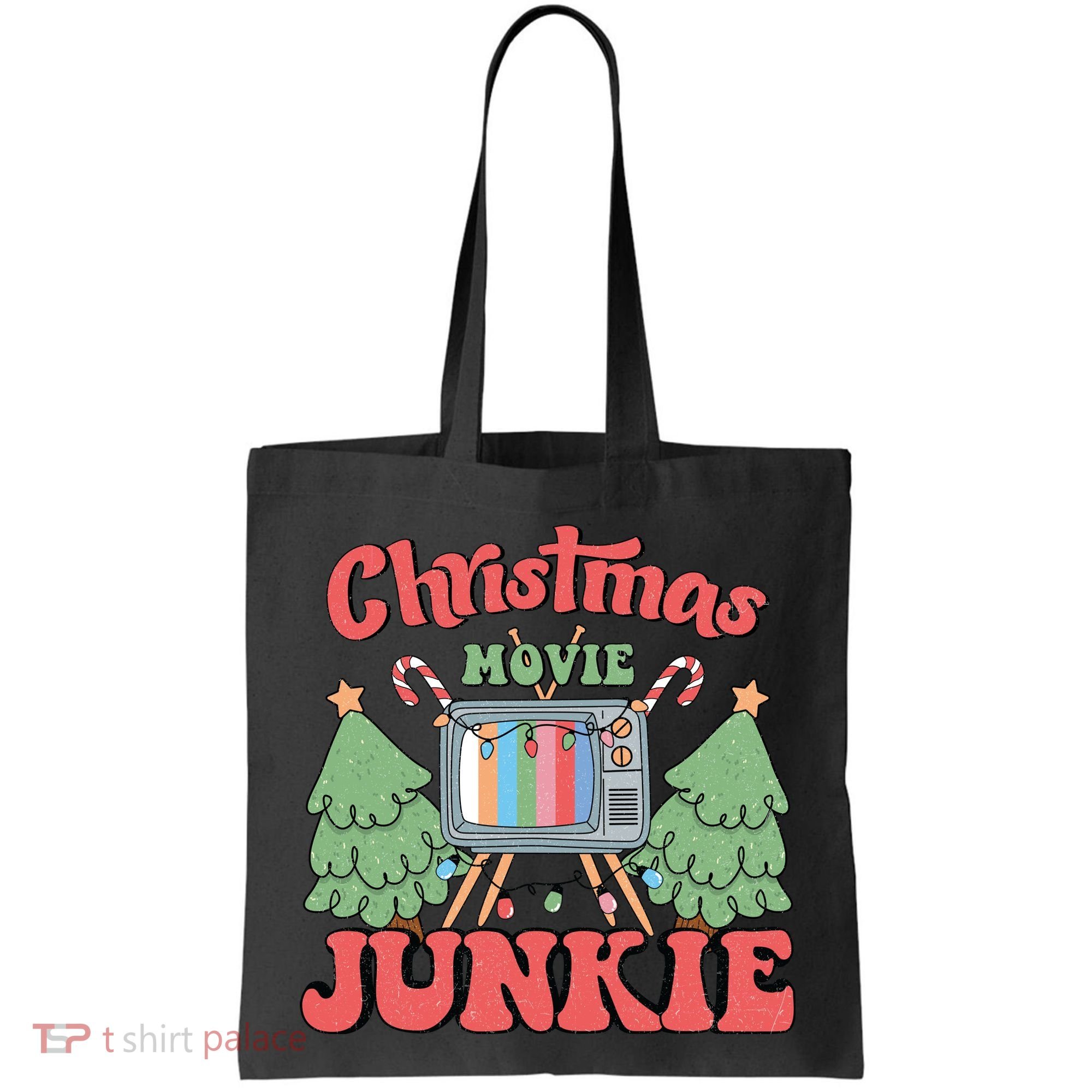 Christmas Movie Junkie Tote Bag
