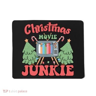 Christmas Movie Junkie Mousepad