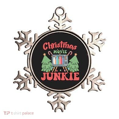 Christmas Movie Junkie Ornament