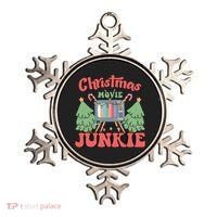 Christmas Movie Junkie Ornament thumb 0