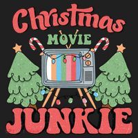 Christmas Movie Junkie Golf Towel thumb 3