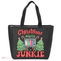 Christmas Movie Junkie Tote Bag thumb 0