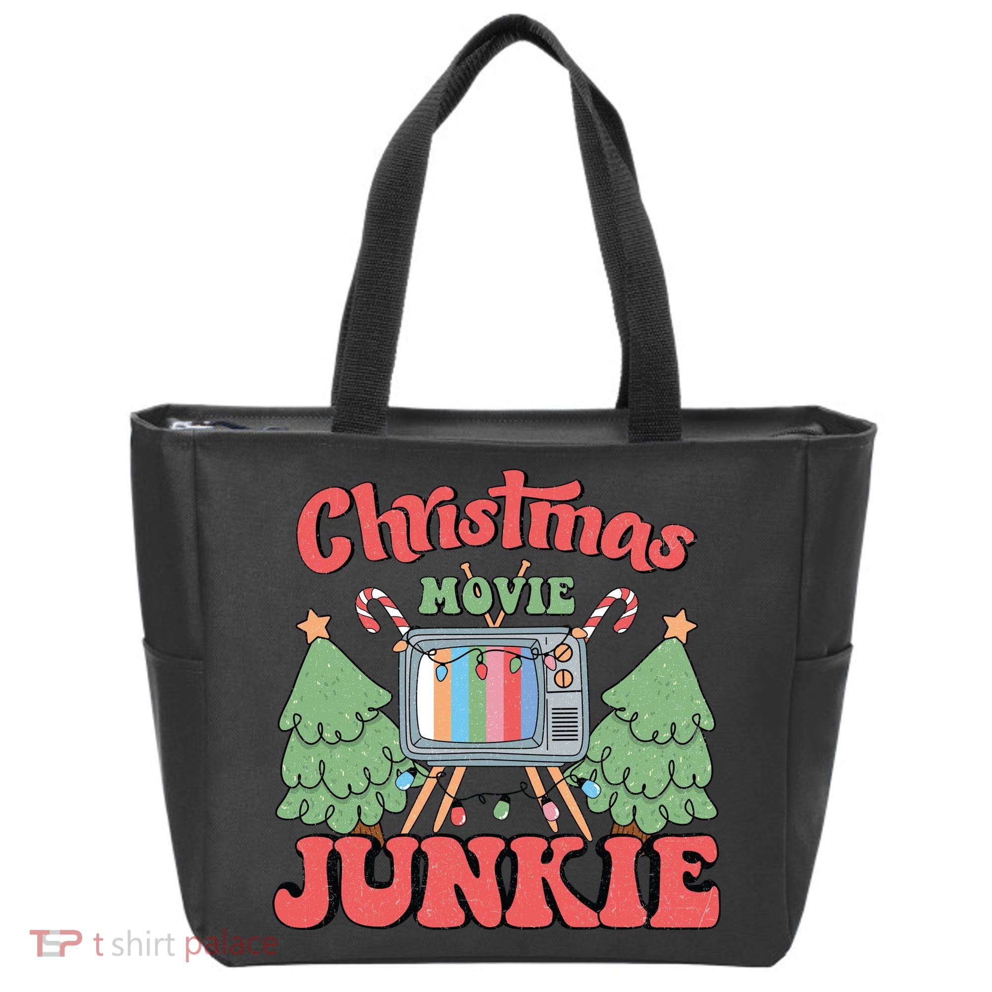 Christmas Movie Junkie Tote Bag