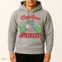 Christmas Movie Junkie Hoodie thumb 2