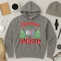 Christmas Movie Junkie Hoodie thumb 3