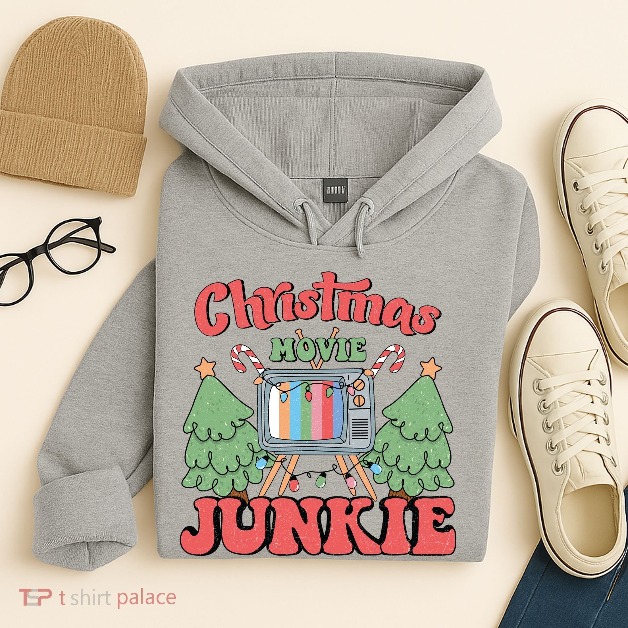 Christmas Movie Junkie Hoodie