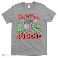 Christmas Movie Junkie T-Shirt thumb 0