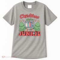 Christmas Movie Junkie Tall T-Shirt thumb 0