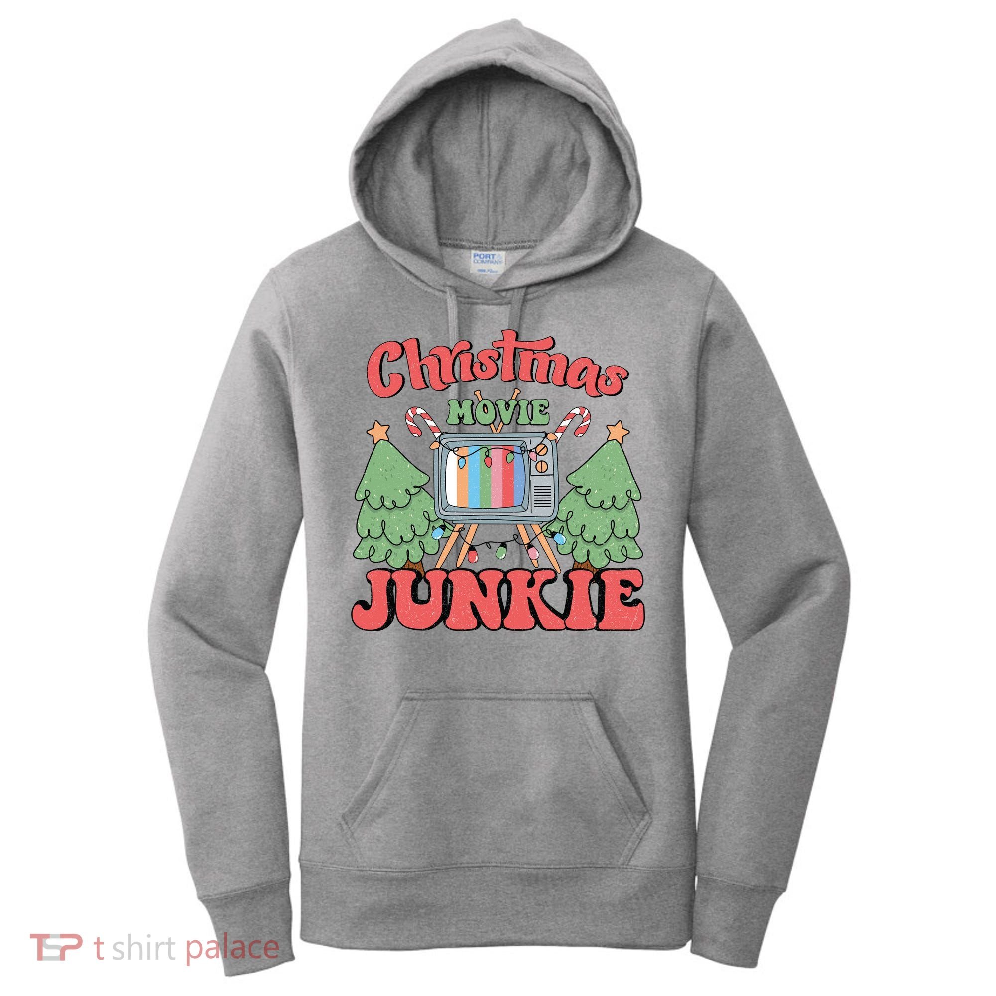 Christmas Movie Junkie Women's Hoodie