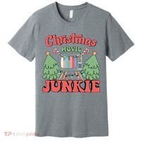 Christmas Movie Junkie Premium T-Shirt thumb 0