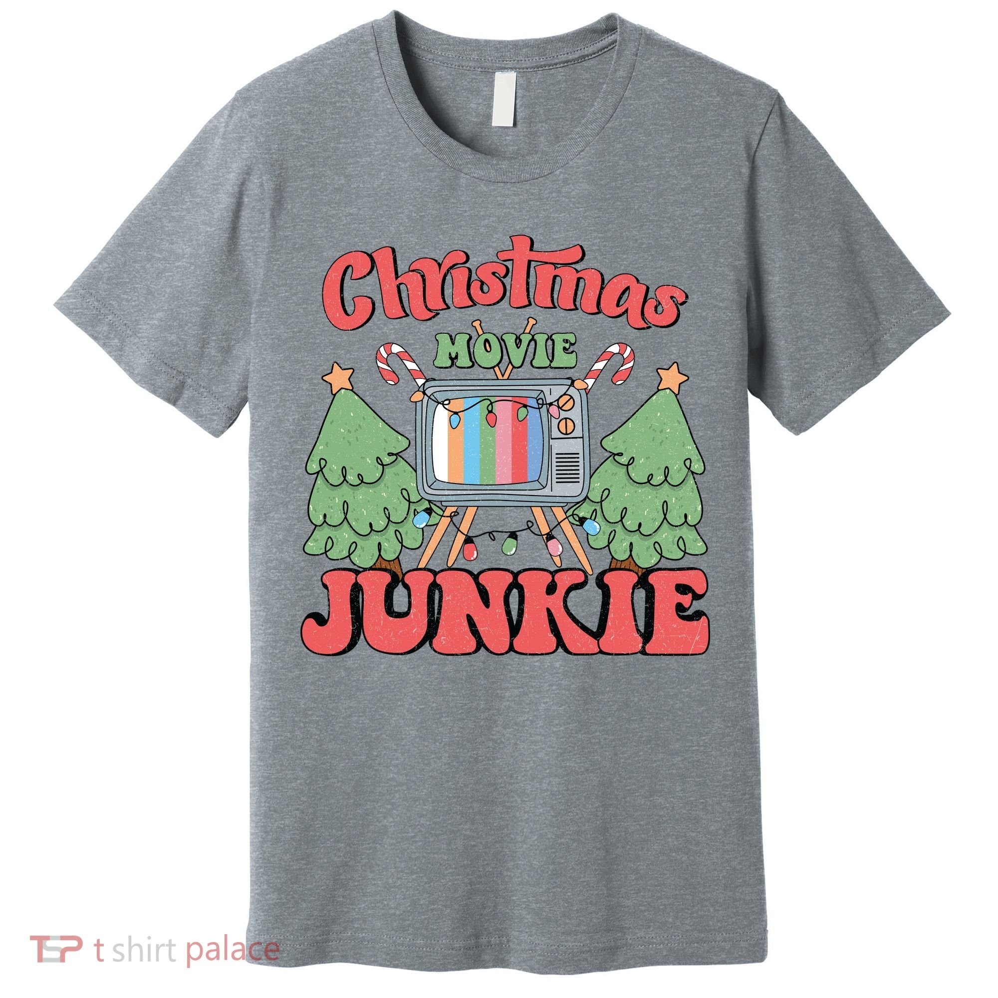 Christmas Movie Junkie Premium T-Shirt