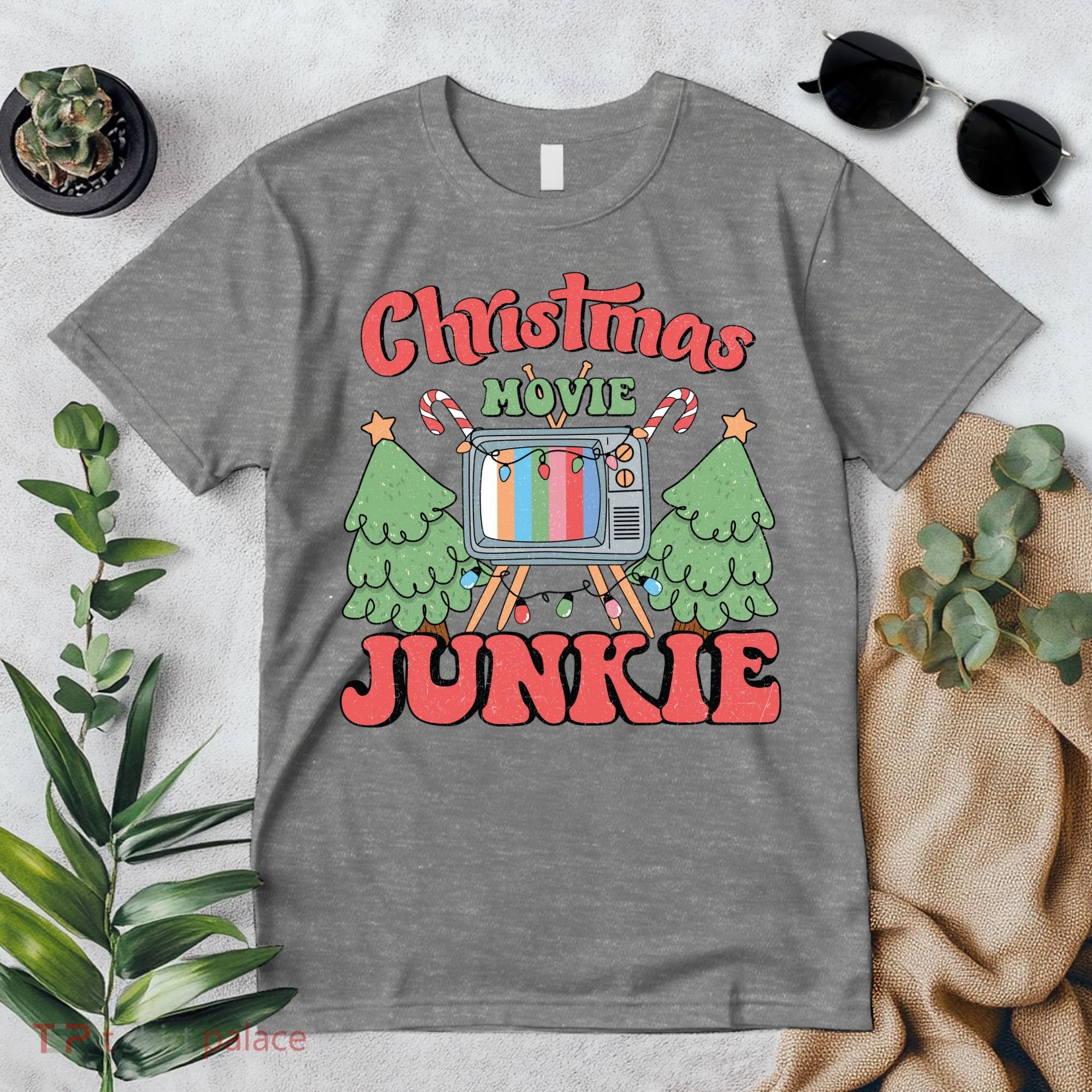 Christmas Movie Junkie Premium T-Shirt
