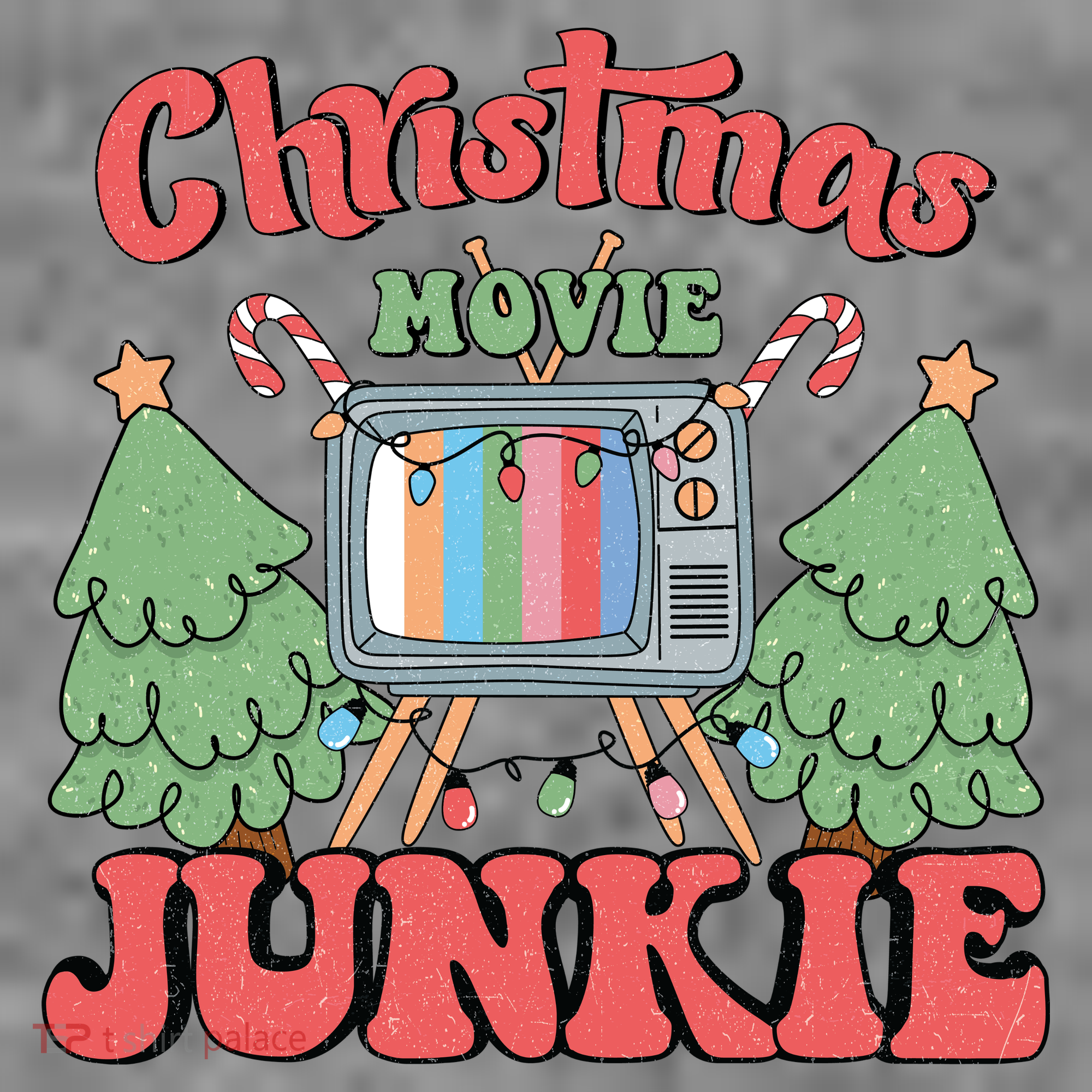 Christmas Movie Junkie Women's Tank Top