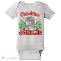 Christmas Movie Junkie Baby Bodysuit thumb 0