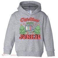 Christmas Movie Junkie Toddler Hoodie thumb 0