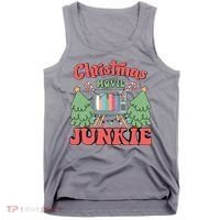 Christmas Movie Junkie Tank Top thumb 0