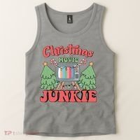 Christmas Movie Junkie Tank Top thumb 2