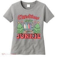 Christmas Movie Junkie Women's T-Shirt thumb 0