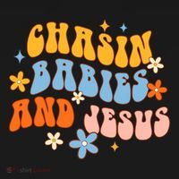 Christian Mom Jesus God Religious Chasin And Jesus Gift USA-Made Doggie Bandana thumb 2