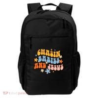 Christian Mom Jesus God Religious Chasin And Jesus Gift Backpack thumb 0