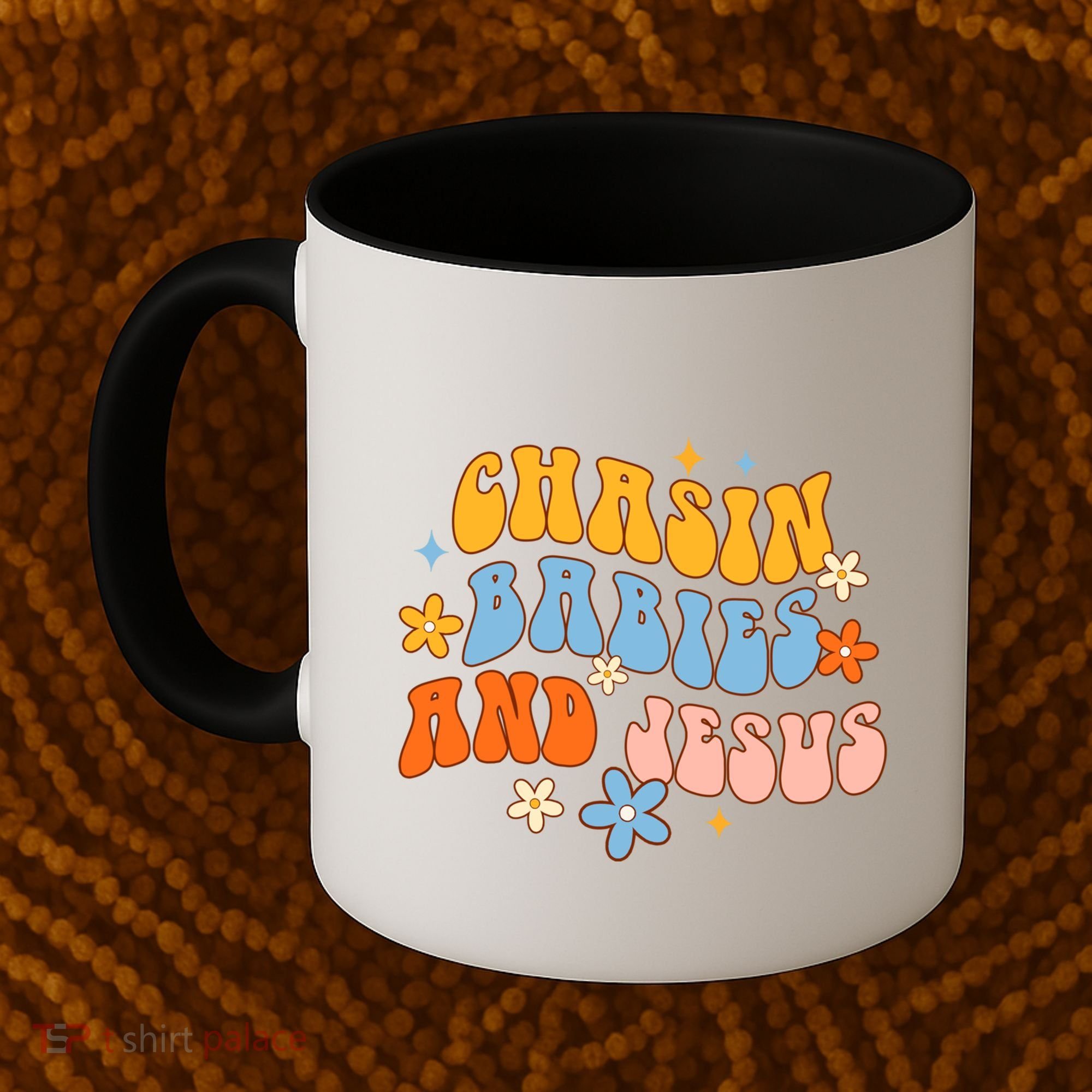 Christian Mom Jesus God Religious Chasin And Jesus Gift Coffee Mug