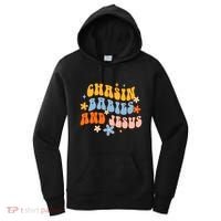 Christian Mom Jesus God Religious Chasin And Jesus Gift Women's Hoodie thumb 0