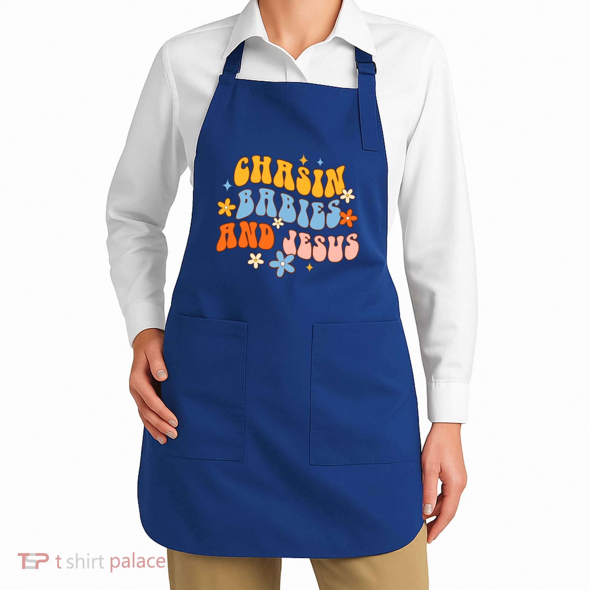 Christian Mom Jesus God Religious Chasin And Jesus Gift Apron