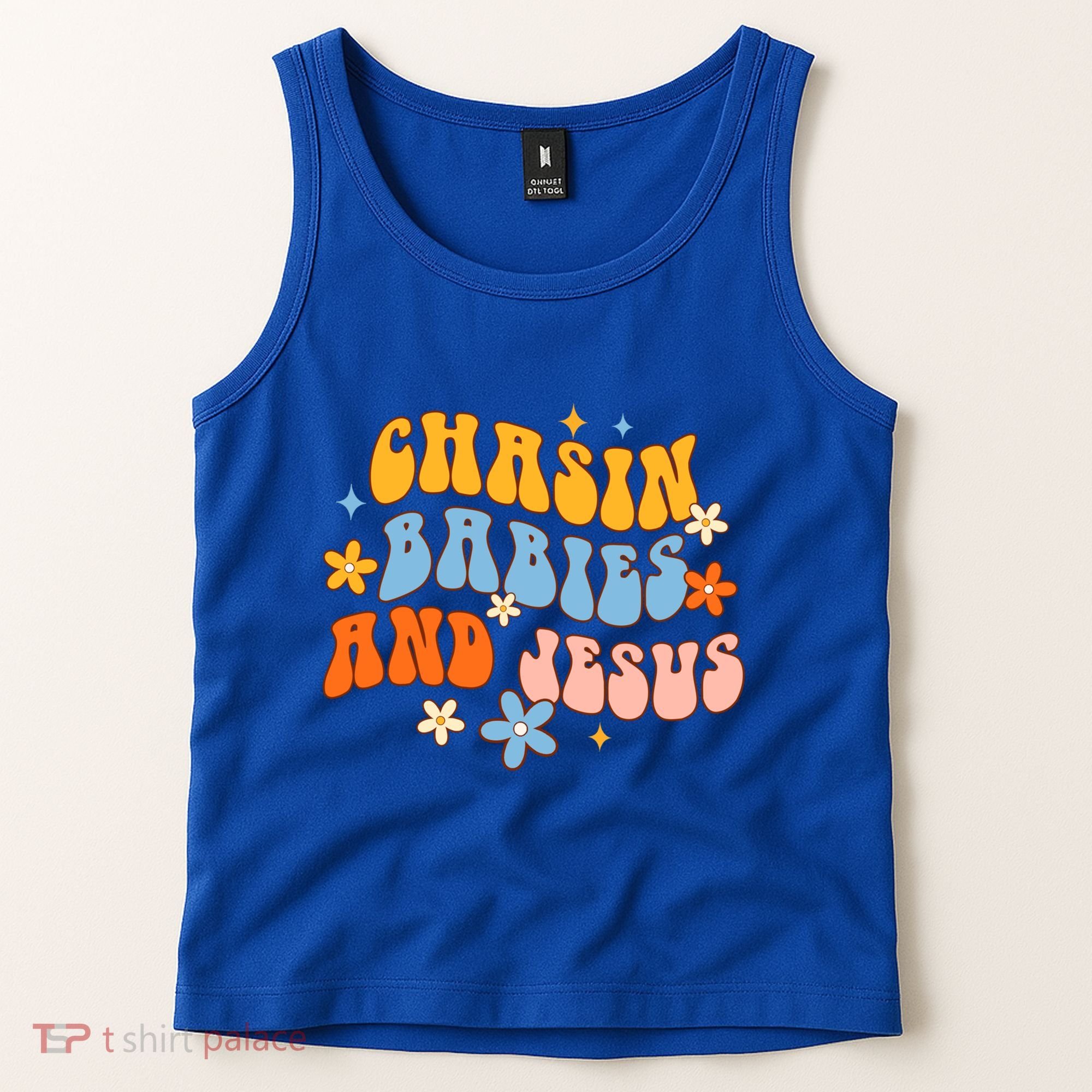 Christian Mom Jesus God Religious Chasin And Jesus Gift Tank Top