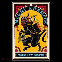Christmas Merry Krampus Naughty Brats Circus Poster Style  Coffee Mug thumb 5