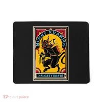 Christmas Merry Krampus Naughty Brats Circus Poster Style  Mousepad thumb 0