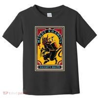 Christmas Merry Krampus Naughty Brats Circus Poster Style  Toddler T-Shirt thumb 0