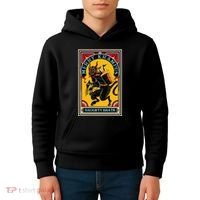Christmas Merry Krampus Naughty Brats Circus Poster Style  Kids Hoodie thumb 4