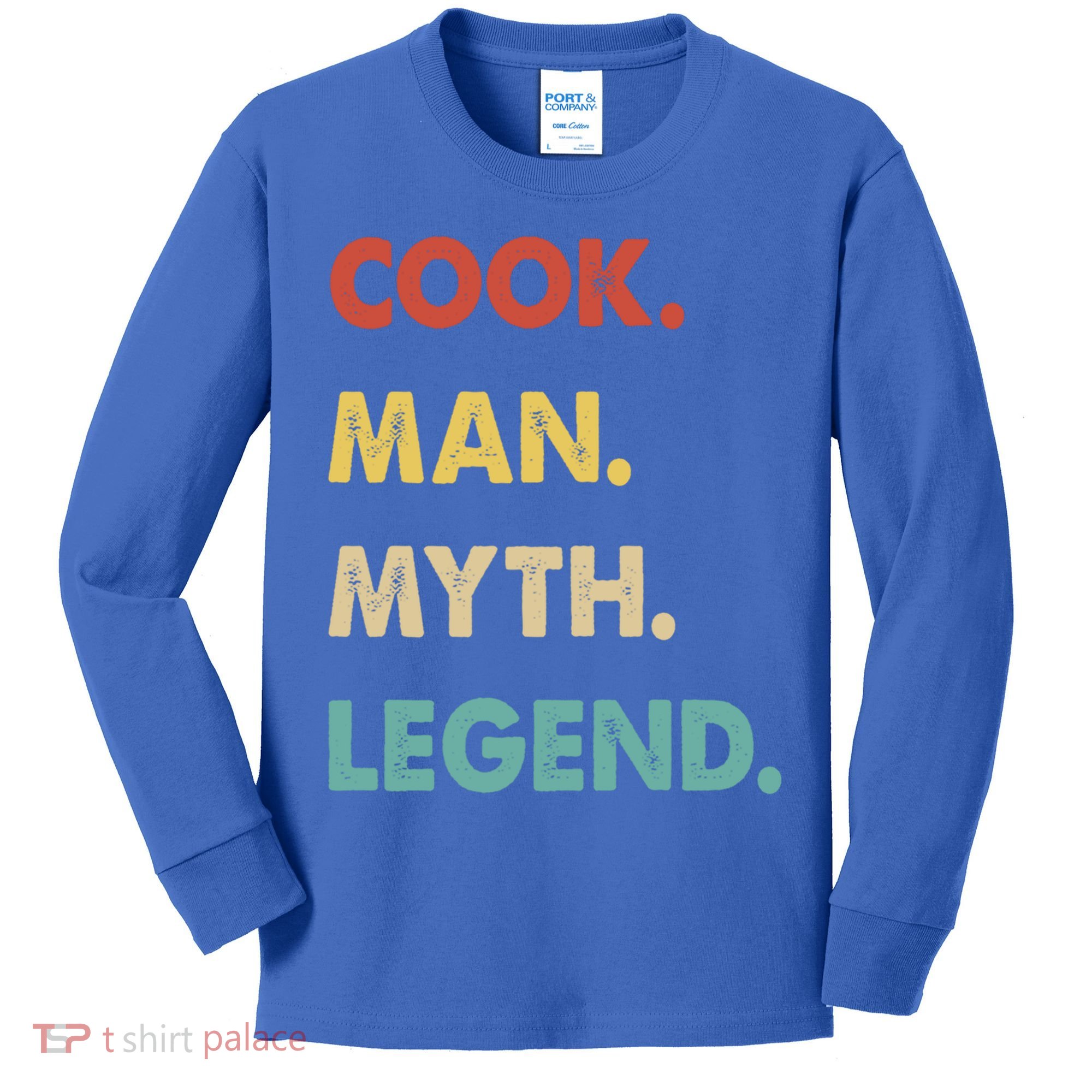 Cook Myth Legend Gift Kids Long Sleeve Shirt