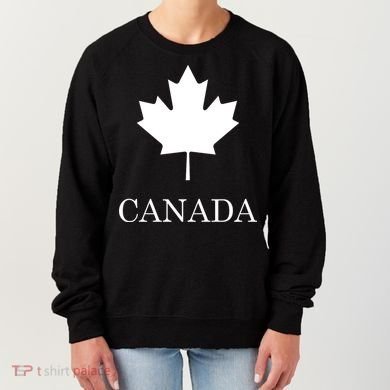 Canada Maple Leaf Canadian Flag Women's Sweatshirt