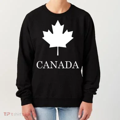 Canada Maple Leaf Canadian Flag Women's Sweatshirt