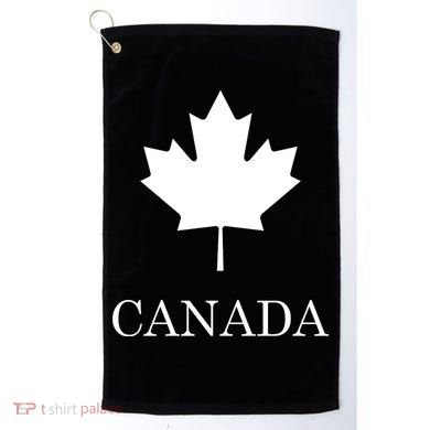 Canada Maple Leaf Canadian Flag Golf Towel