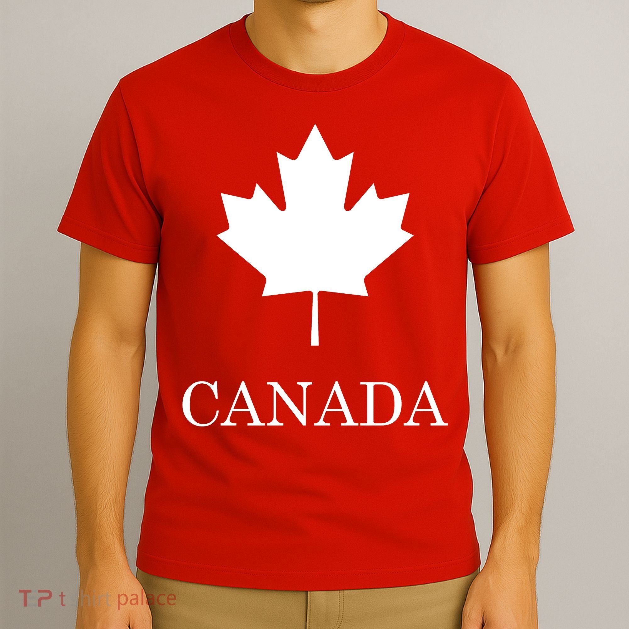 Canada Maple Leaf Canadian Flag T-Shirt
