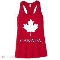 Canada Maple Leaf Canadian Flag Women's Tank Top thumb 0