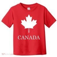 Canada Maple Leaf Canadian Flag Toddler T-Shirt thumb 0