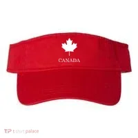 Canada Maple Leaf Canadian Flag Visor thumb 0