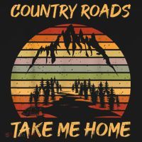 Country Music Lovers Vintage Country Roads Take Me Home T-Shirt thumb 7