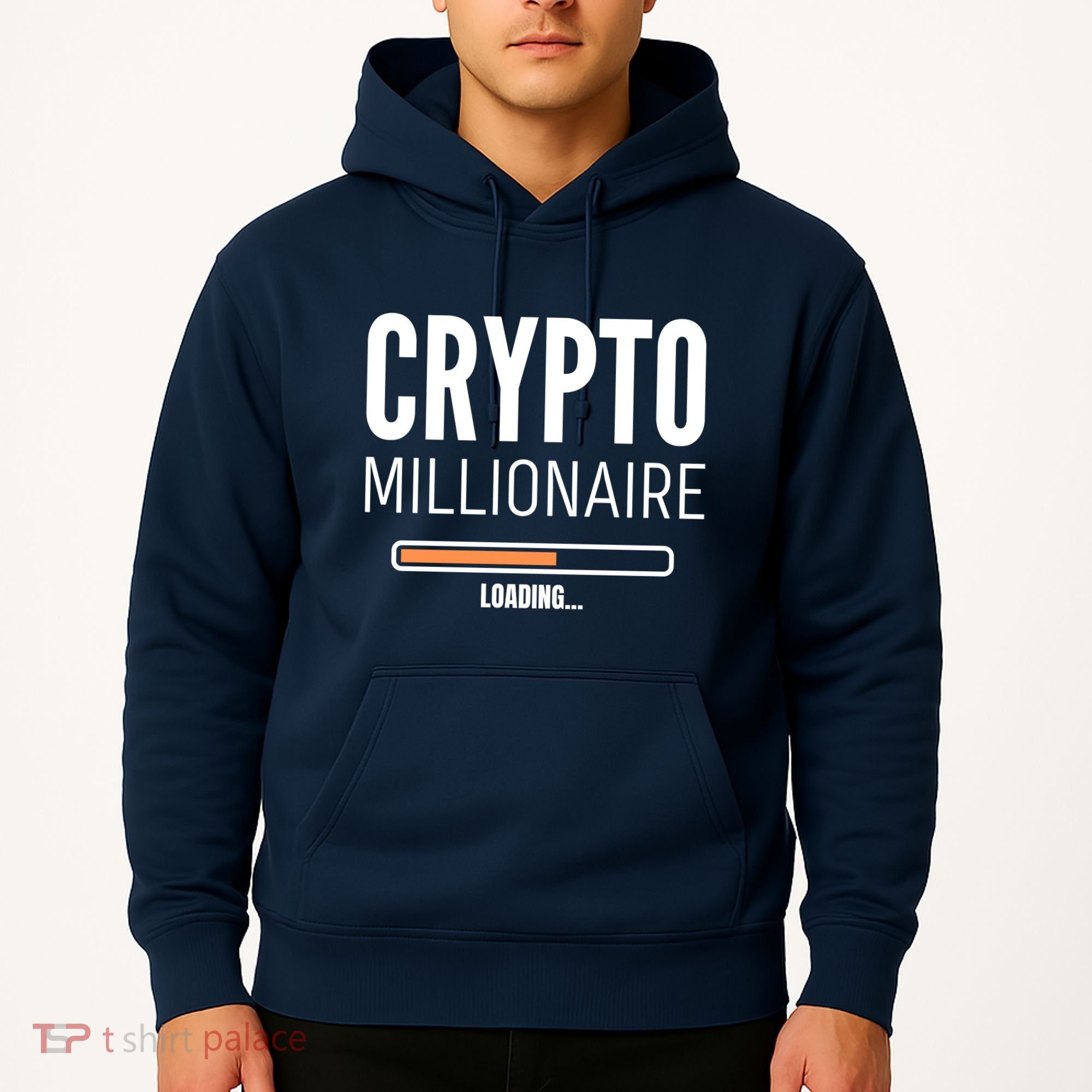 Crypto Millionaire Loading Funny Crypto Currency Hoodie
