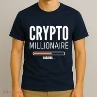 Crypto Millionaire Loading Funny Crypto Currency T-Shirt thumb 3