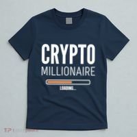 Crypto Millionaire Loading Funny Crypto Currency T-Shirt thumb 5