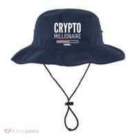Crypto Millionaire Loading Funny Crypto Currency Bucket Hat thumb 0